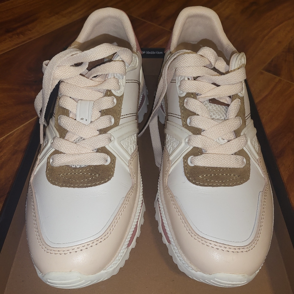 Coach leather sneakers